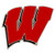 Wisconsin Badgers Hitch Cover Class III Wire Plugs