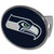 Seattle Seahawks Oval Metal Hitch Cover Class II and III