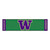 University of Washington - Washington Huskies Putting Green Mat W Primary Logo Green
