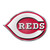 Cincinnati Reds Embossed Color Emblem "C REDS" Primary Logo