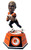 Cincinnati Bengals Chad Johnson Forever Collectibles Bobblehead Clock