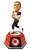 Cincinnati Bengals Carson Palmer Forever Collectibles Bobblehead Clock