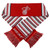 Miami Heat Glitter Stripe Scarf