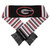 Georgia Bulldogs Glitter Stripe Scarf