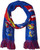 Kansas Jayhawks Scarf Colorblock Big Logo Design