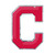 Cleveland Indians Embossed Color Emblem "Block C" Primary Logo