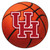 University of Houston - Houston Cougars Basketball Mat Interlocking UH Primary Logo Orange