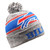 Buffalo Bills Beanie Gray Stripe Light Up