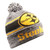 Pittsburgh Steelers Beanie Gray Stripe Light Up