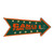 Miami Hurricanes Sign Running Light Marquee