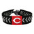 Cincinnati Reds Bracelet Team Color Baseball