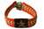 Houston Astros Bracelet Team Color Baseball Red Leather Sand Thread