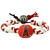 Los Angeles Angels Classic Frozen Rope Baseball Bracelet