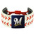 Milwaukee Brewers Classic Two Seamer Bracelet