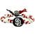 San Diego Padres Bracelet Frozen Rope Classic Baseball