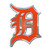 Detroit Tigers Embossed Color Emblem "Stylized D" Primary Logo