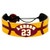 Cleveland Cavaliers LeBron James Team Color NBA Jersey Bracelet
