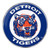 Detroit Tigers Embossed Color Emblem 2 "Tiger" Alternative Logo