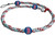 Boston Red Sox Necklace Frozen Rope Reflective