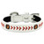 Baltimore Orioles Classic Leather Toy Baseball Collar