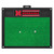 University of Nebraska - Nebraska Cornhuskers Golf Hitting Mat "Block N" Logo & "Nebraska" Wordmark Red