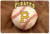 Pittsburgh Pirates Pet Bowl Mat Classic Baseball Size Large