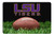 LSU Tigers Classic  Football Pet Bowl Mat - L