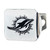 NFL - Miami Dolphins Chrome Hitch - Chrome3.4"x4"