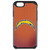 Los Angeles Chargers Phone Case Classic Football Pebble Grain Feel IPhone 6