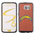 San Diego Chargers Classic NFL Football Pebble Grain Feel Samsung Galaxy S6 Case -