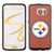 Pittsburgh Steelers Classic NFL Football Pebble Grain Feel Samsung Galaxy S6 Case -