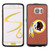 Washington Commanders Classic NFL Football Pebble Grain Feel Samsung Galaxy S6 Case -