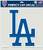 Los Angeles Dodgers Decal 12x12 Perfect Cut Color