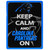 Carolina Panthers Keep Calm Sign