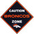 Denver Broncos Caution Wall Sign Plaque