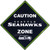 Seattle Seahawks Caution Wall Sign Plaque