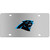 Carolina Panthers Steel License Plate Wall Plaque