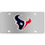 Houston Texans Steel License Plate Wall Plaque