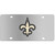 New Orleans Saints Steel License Plate Wall Plaque