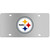 Pittsburgh Steelers Steel License Plate Wall Plaque