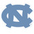 N. Carolina Tar Heels 8 inch Logo Magnets