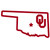 Oklahoma Sooners Home State 11 Inch Magnet