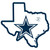Dallas Cowboys Home State 11 Inch Magnet