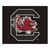 University of South Carolina - South Carolina Gamecocks Tailgater Mat Gamecock G Primary Logo Black