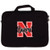 Our Nebraska Cornhuskers neoprene laptop bags is designed measures 11 3/4 inches tall and 15 inches wide and are approved to pass airport security without removing the equipment from the bag. The bag comes with a shoulder strap. (inner bag dimensions: 11 ¾t x 15w)