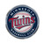 Minnesota Twins Embossed Color Emblem "Circular Twins" Primary Logo