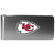 Kansas City Chiefs Steel Money Clip, Logo