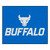State University of New York at Buffalo - Buffalo Bulls Tailgater Mat "Buffalo Head & Wordmark" Logo Blue