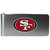 San Francisco 49ers Steel Money Clip, Logo