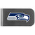 Seattle Seahawks Logo Bottle Opener Money Clip